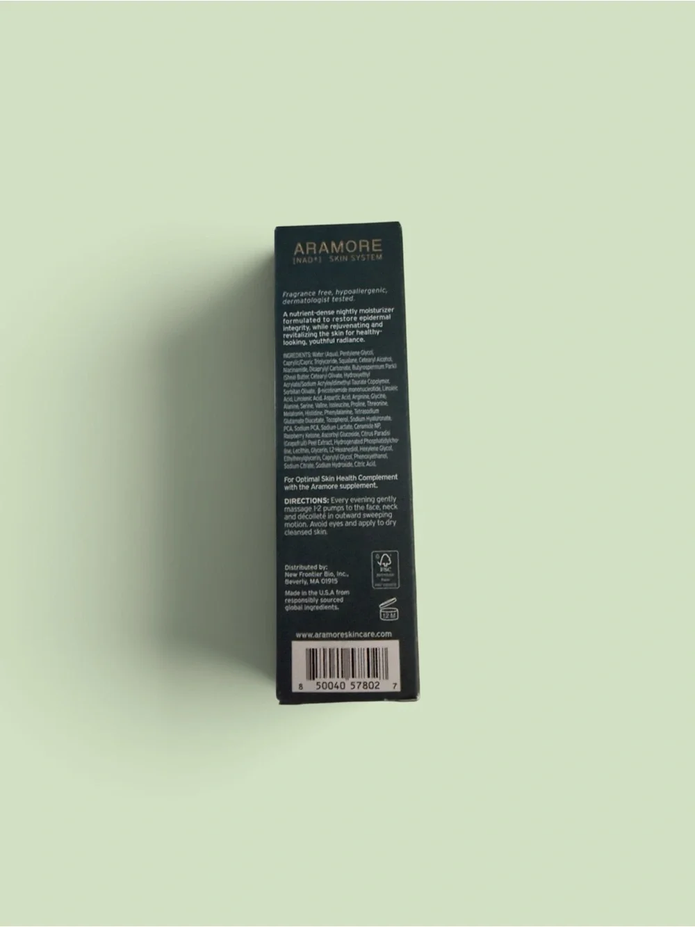 ARAMORE NAD+ Skin System Retinol Peptide Night Treatment Serum Anti-Aging 50ml.